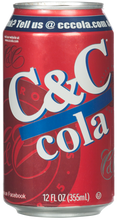 Load image into Gallery viewer, C&amp;C Cola - 12oz Cans - 12 Pack