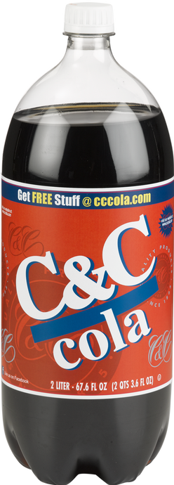 C&C Cola - 2 Liter Bottle - 8 Pack