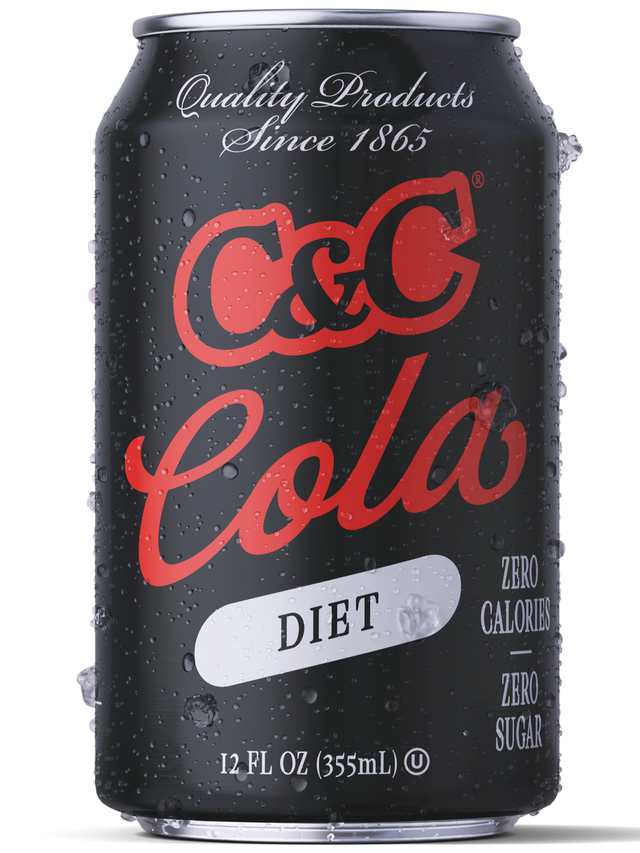 C&C Diet Cola - 12oz Cans