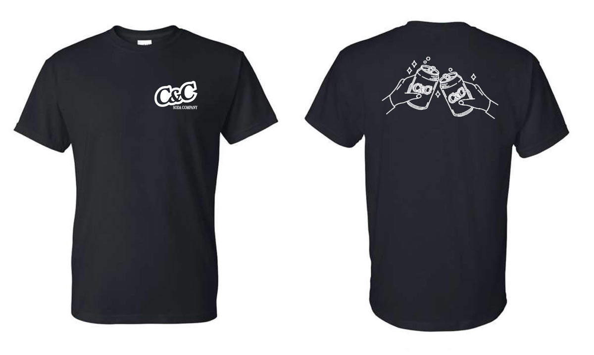 C&C Black T-Shirt – C&C Cola & Exotic Sodas