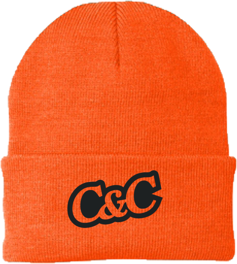 C&C Orange Winter Hat