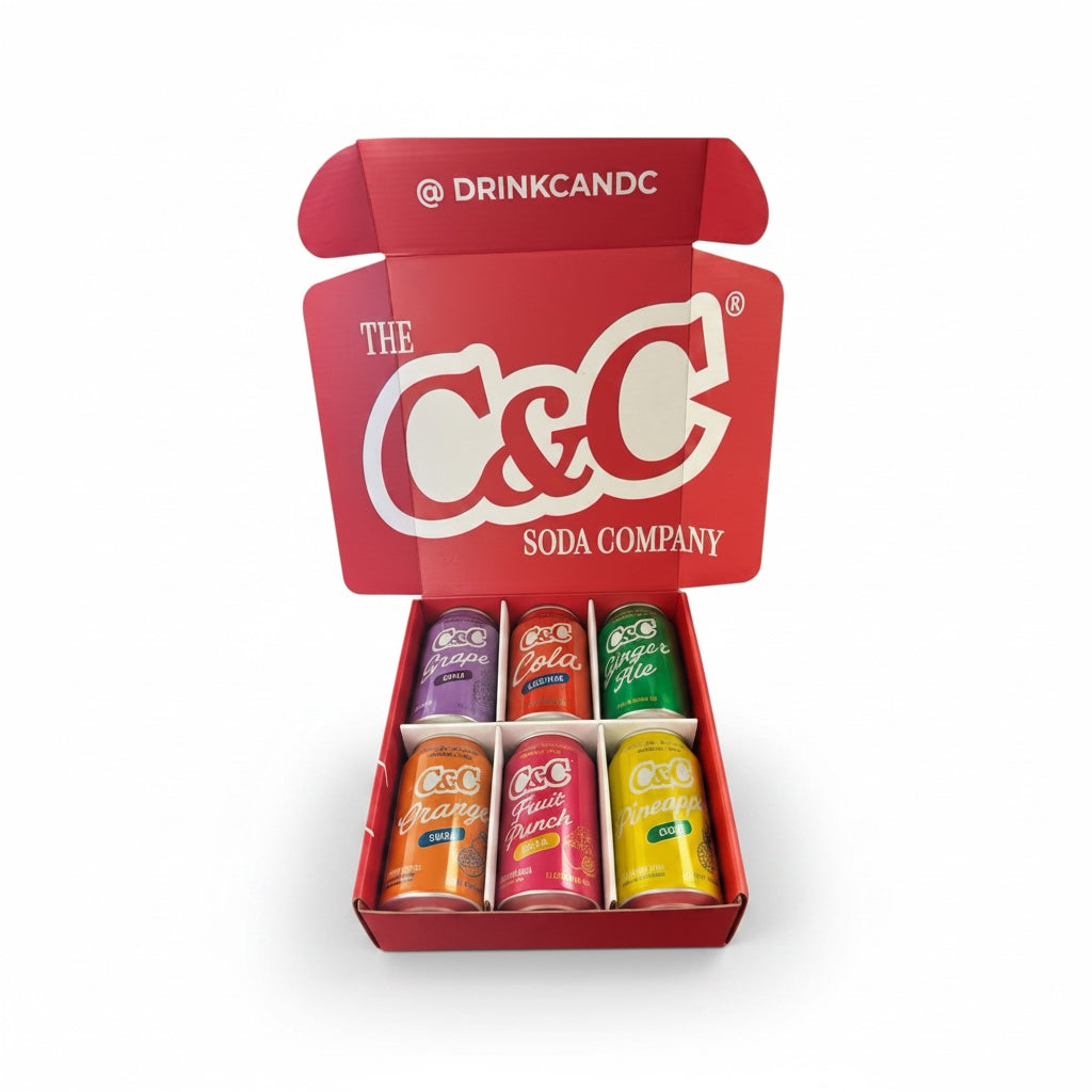 Mix Your 6 - 12oz Cans – C&C Cola & Exotic Sodas