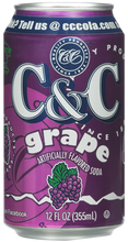 Load image into Gallery viewer, C&amp;C Grape Soda - 12oz Cans - 12 Pack