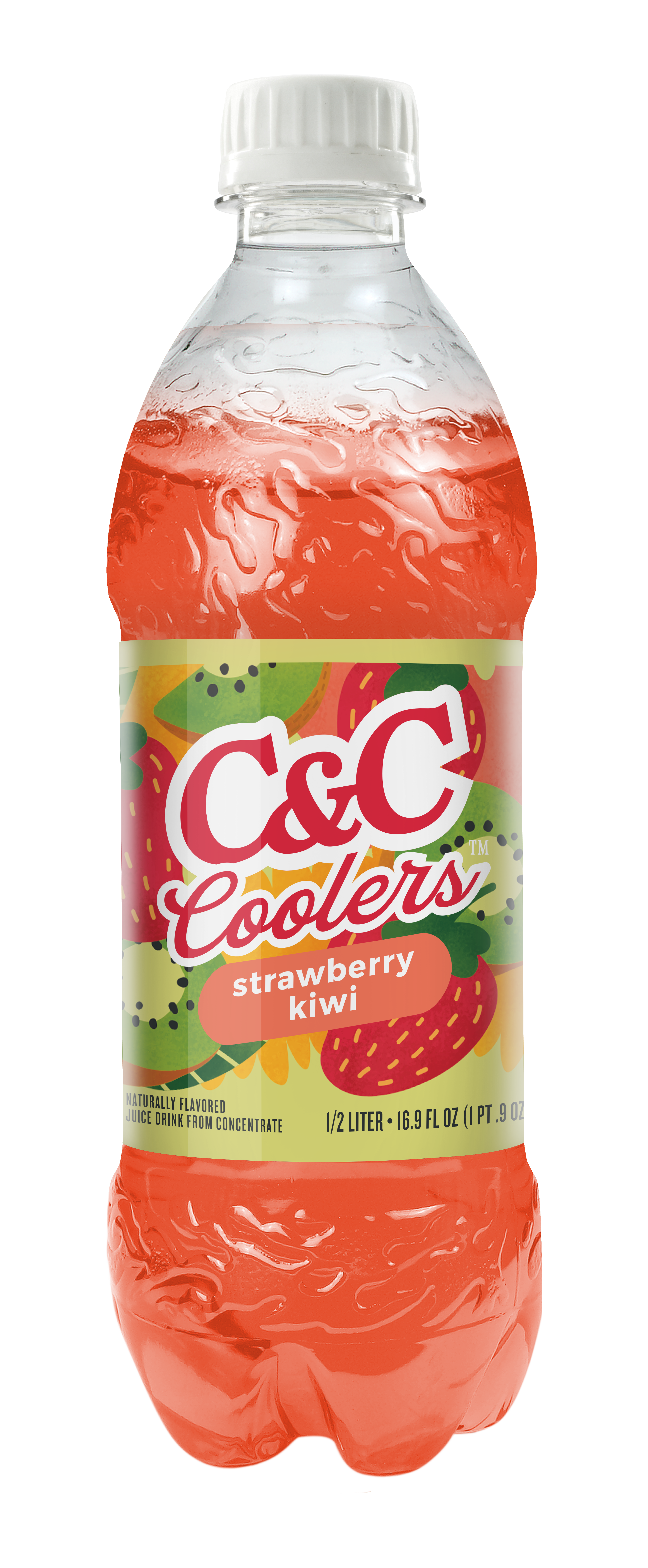 C&C Strawberry Kiwi Coolers - 16.9oz Bottles – C&C Cola & Exotic Sodas