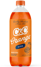 Load image into Gallery viewer, C&amp;C Orange Soda - 24oz Bottles - 24 Pack