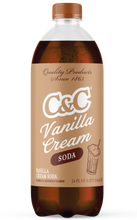 Load image into Gallery viewer, C&amp;C Vanilla Cream - 24oz Bottles - 24 Pack