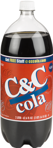 C&C Cola - 2 Liter Bottle - 8 Pack