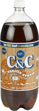 Load image into Gallery viewer, C&amp;C Vanilla Cream - 2 Liter Bottles - 8 Pack