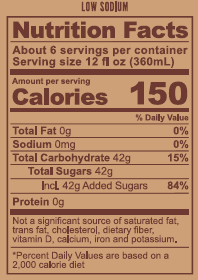 C&C Vanilla Cream - 2 Liter Bottles - 8 Pack