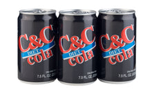 Load image into Gallery viewer, C&amp;C Diet Cola - 7.5oz Cans - 24 Pack