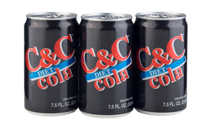 C&C Diet Cola - 7.5oz Cans - 24 Pack