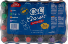 Load image into Gallery viewer, C&amp;C Classic Variety Pack - Case of 24 Bottles