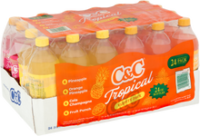 Load image into Gallery viewer, C&amp;C Tropical Variety - 24oz Bottles - 24 Pack