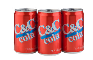 C&C Cola - 7.5oz Cans - 24 Pack