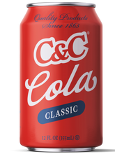 Load image into Gallery viewer, C&amp;C Cola - 12oz Cans - 12 Pack