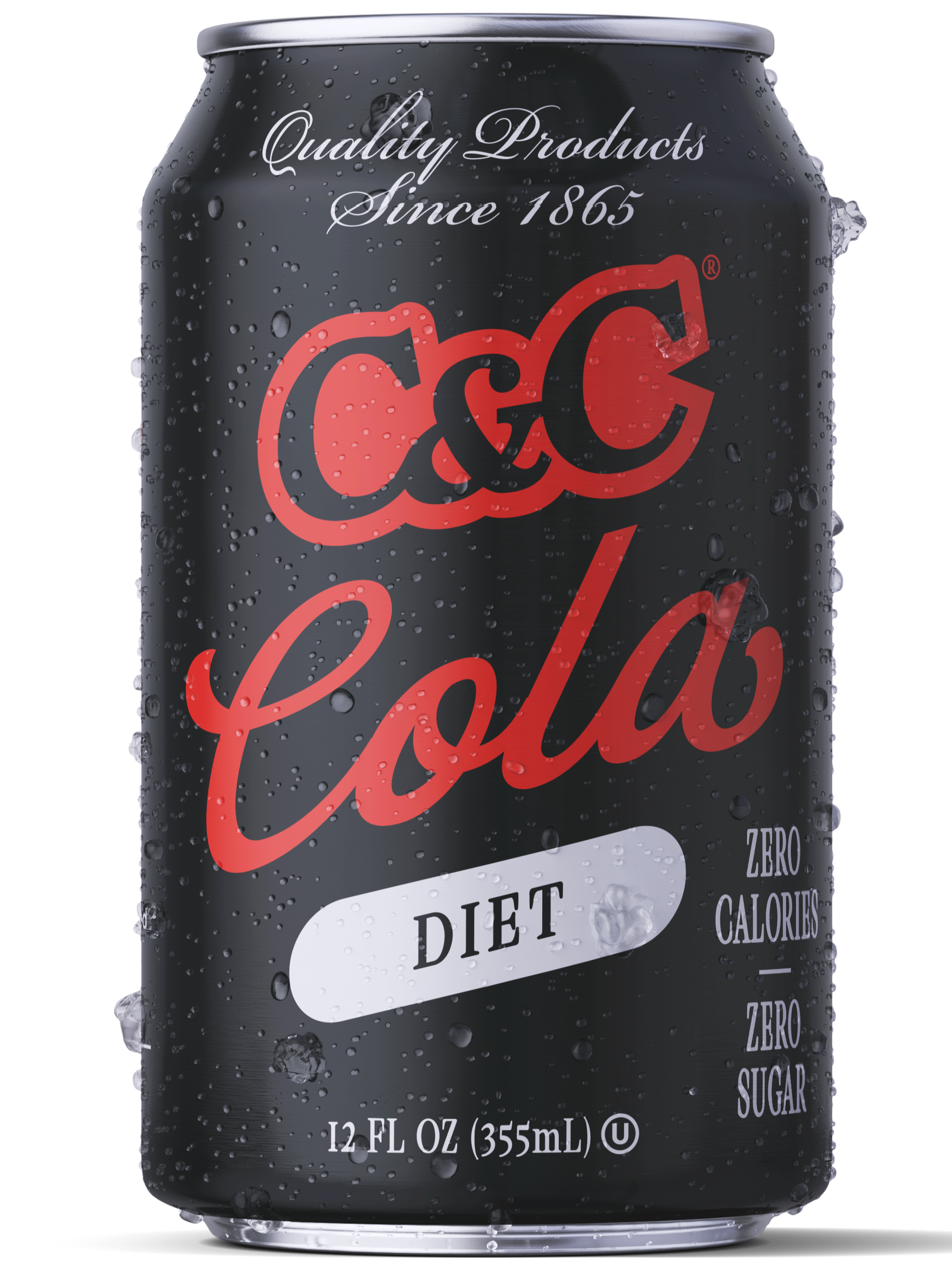 C&C Diet Cola - 12oz Cans
