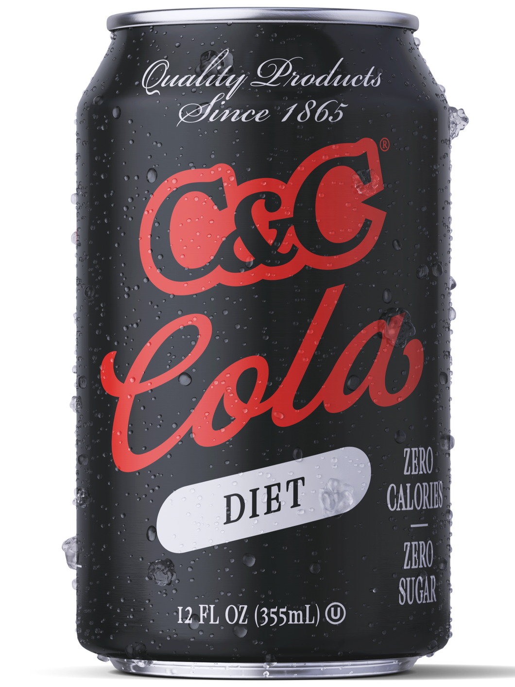 C&C Diet Cola - 12oz Cans - 24 Pack