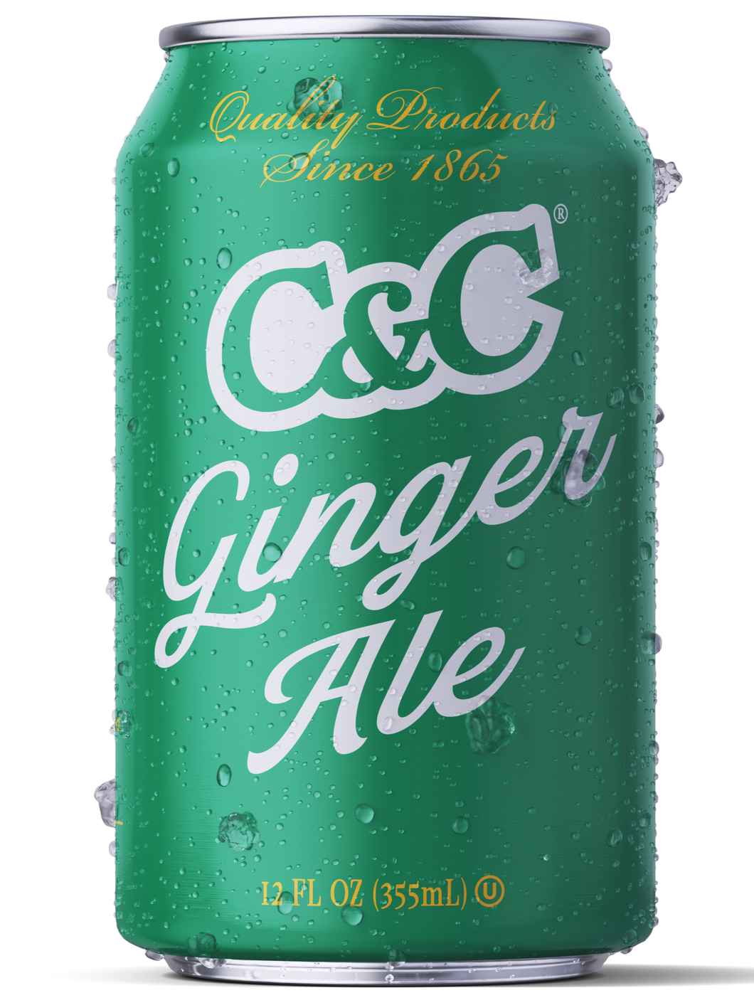 C&C Ginger Ale Soda - 12oz Cans - 24 Pack