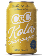 Load image into Gallery viewer, C&amp;C Kola Champagne - 12oz Cans - 24 Pack