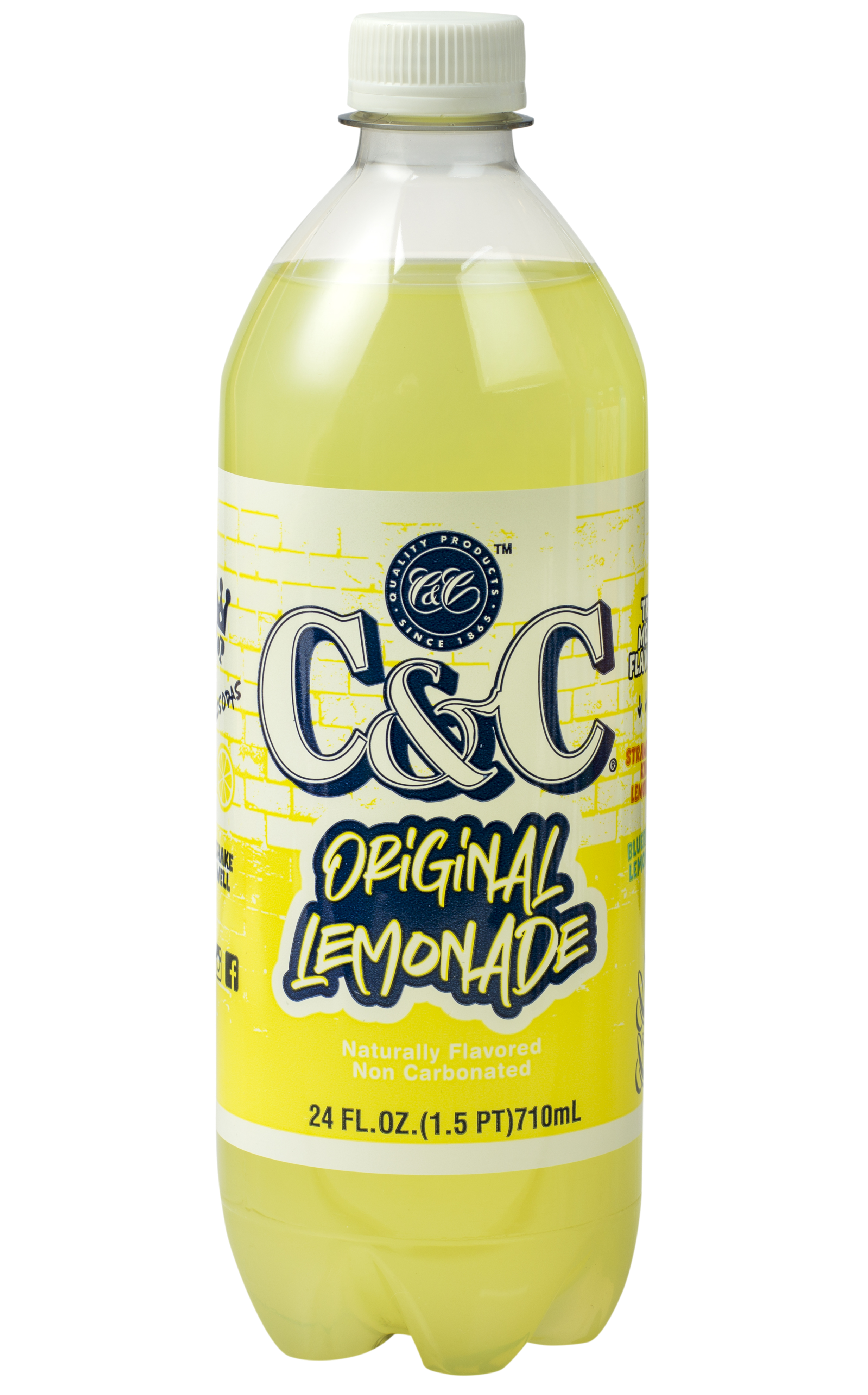C&C Lemonade (Non Carbonated) - Case of 24 Bottles – C&C Cola