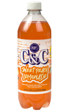 Load image into Gallery viewer, NEW! C&amp;C Sweet Peach Lemonade (Non Carbonated) - Case of 24 Bottles