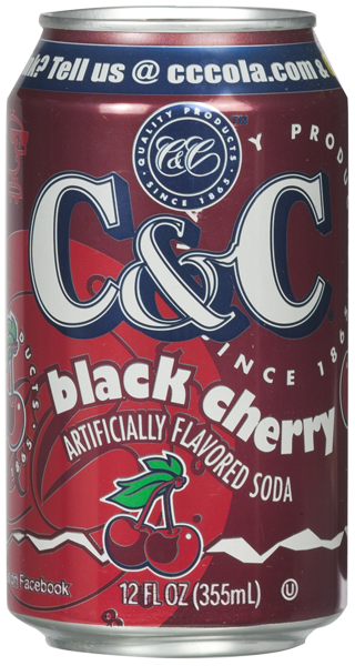 C&C Black Cherry - 12oz Cans - 24 Pack – C&C Cola & Exotic Sodas