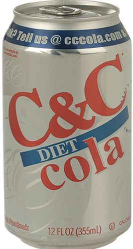 C&C Diet Cola - Case of 24 Cans