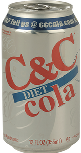 C&C Diet Cola - 12oz Cans - 24 Pack