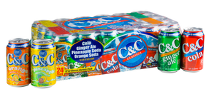 C&C Variety Pack - Case of 24 Cans