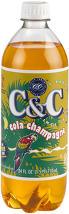 C&C Champagne Cola Soda - Case of 24 Bottles