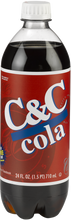 Load image into Gallery viewer, C&amp;C Cola - 24oz Bottles - 24 Pack