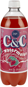 C&C Watermelon Soda - Case of 24 Bottles